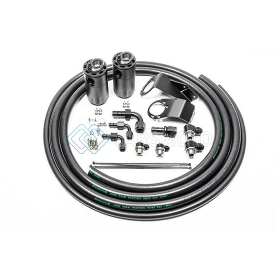 RADIUM ENGINEERING 20-0726-FL 89-94 NISSAN S13 CCV CATCH CAN KIT - FLUID LOCK