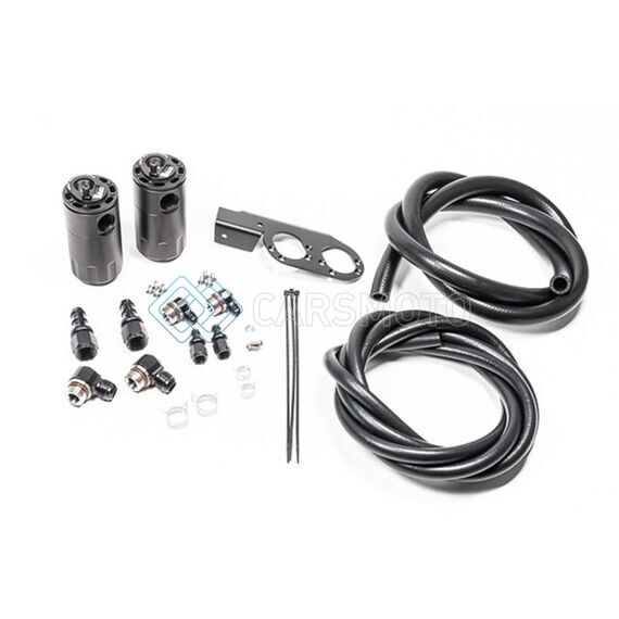 RADIUM ENGINEERING 20-0728-FL PCV CATCH CAN KIT NISSAN Z33 V35 VQ35DE FLUID LOCK