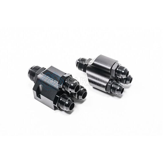 RADIUM ENGINEERING 20-0737 DISTRIBUTION BLOCK 12-10-10-10 WITH FITTINGS
