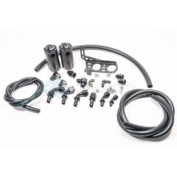 RADIUM ENGINEERING 20-0859-FL DUAL CATCH CAN KIT GALLARDO LP FLUID LOCK