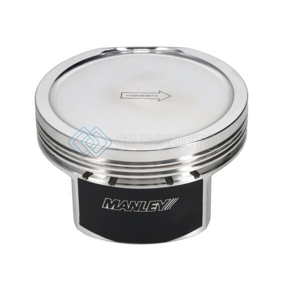 MANLEY 598905CE-8 CHRYSLER HEMI 6.4L +.005IN OVERSIZE/4.095IN BORE -12.5CC DISH EXTREME DUTY PISTON SET