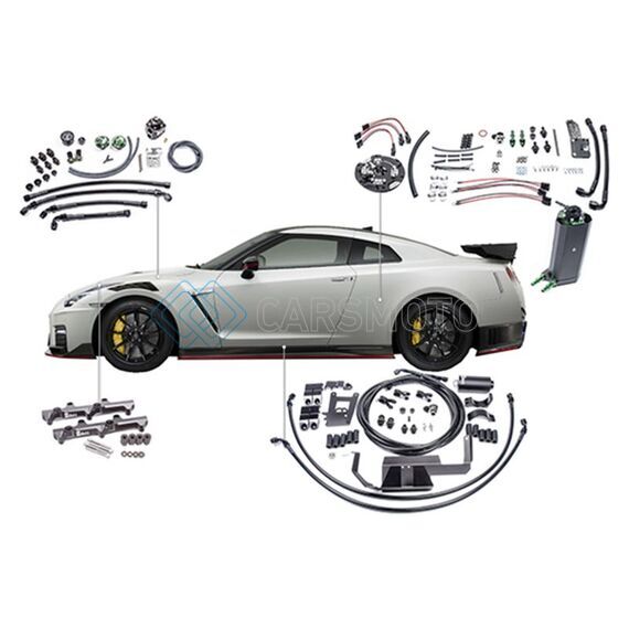 RADIUM ENGINEERING 20-0851-05 NISSAN R35 GT-R FUEL HANGER FEED KIT - MICROGLASS