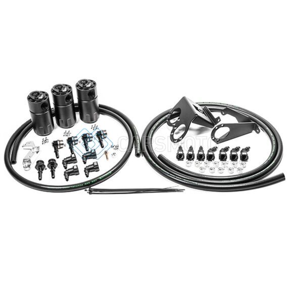 RADIUM ENGINEERING 20-0987-FL 14-19 CHEVROLET CORVETTE LT1 CCV FLUID LOCK TRIPLE CATCH CAN KIT
