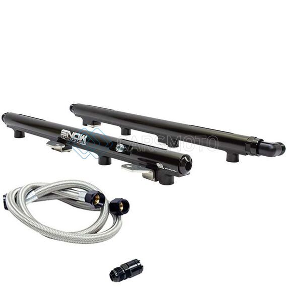SNOW 2005+ SNF-30011F HEMI 5.7L/6.1L FACTORY HOOKUP BILLET FUEL RAIL KIT