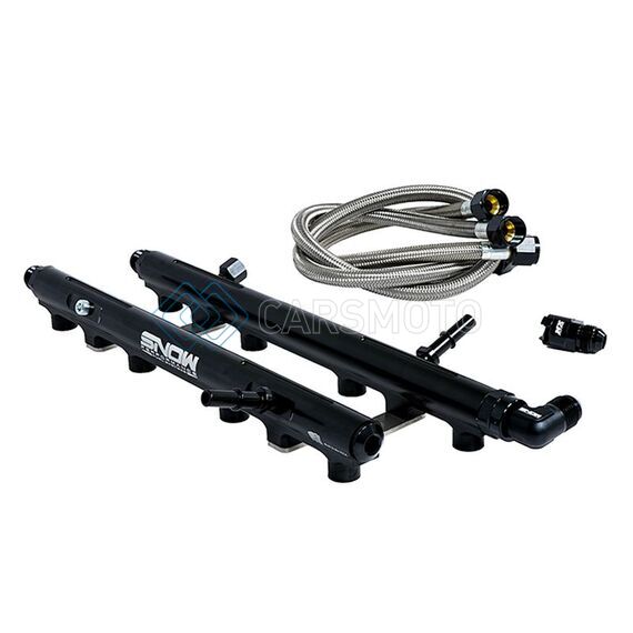 SNOW PERFORMANCE SNF-30014F 2021+ FORD F150 COYOTE FACTORY FIT FUEL RAIL KIT (PAIR)