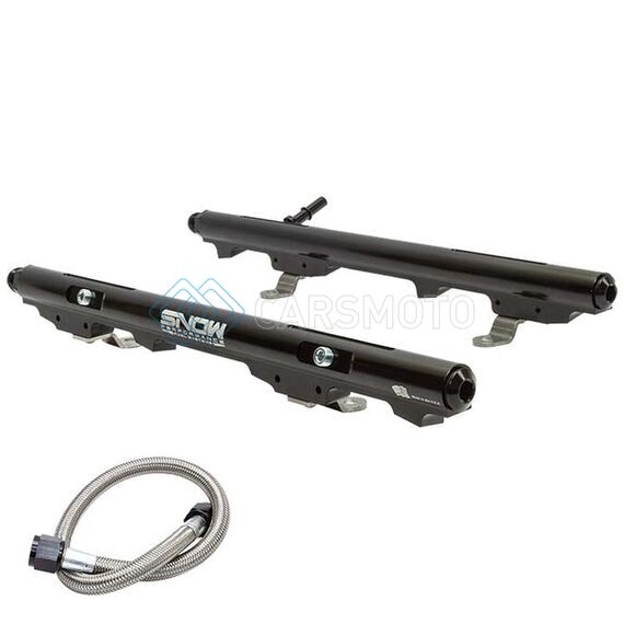 SNOW LS1 SNF-31603F INTAKE W/LS1 INJECTORS (60MM) FACTORY FIT BILLET FUEL RAIL KIT