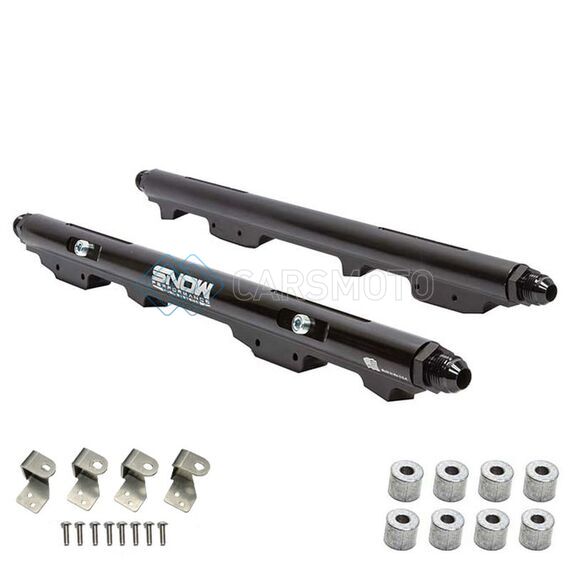 SNOW L92 SNF-39603 60MM INJECTOR HEIGHT BILLET FUEL RAIL KIT