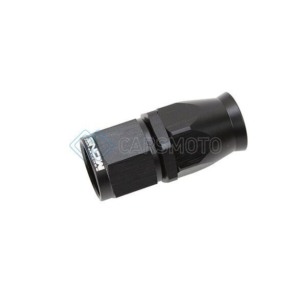 SNOW PERFORMANCE SNF-60120 12 AN STRAIGHT PTFE HOSE END (BLACK)