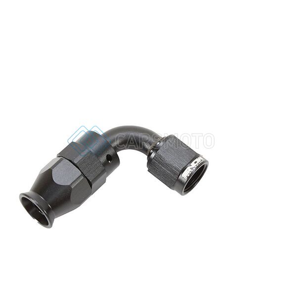 SNOW -10AN SNF-60190 90 DEGREE PTFE HOSE END (BLACK)