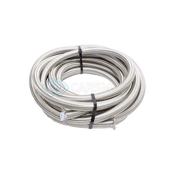SNOW 6AN SNF-60615 BRAIDED STAINLESS PTFE HOSE - 15FT
