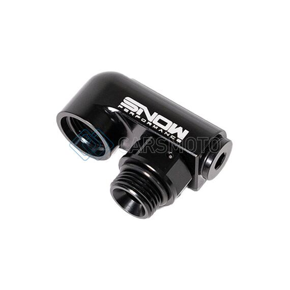 SNOW PERFORMANCE SNF-60819 FUEL RAIL 180 DEG -8 ORB MALE TO -8 ORB FEMALE