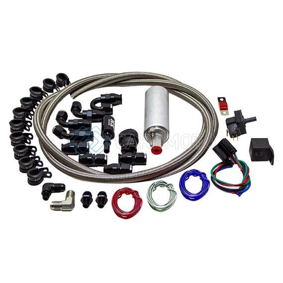 SNOW PERFORMANCE SNF-60900 SUPPLEMENTAL FUEL SYSTEM (STAINLESS LINE)