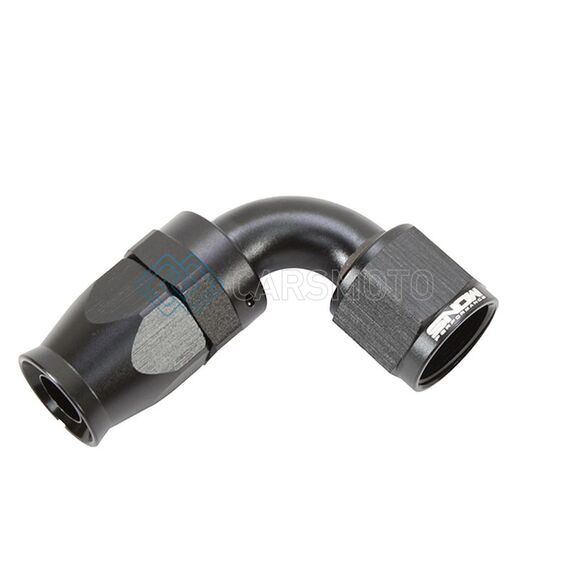 SNOW PERFORMANCE SNF-61290 12 AN 90 DEGREE PTFE HOSE END (BLACK)