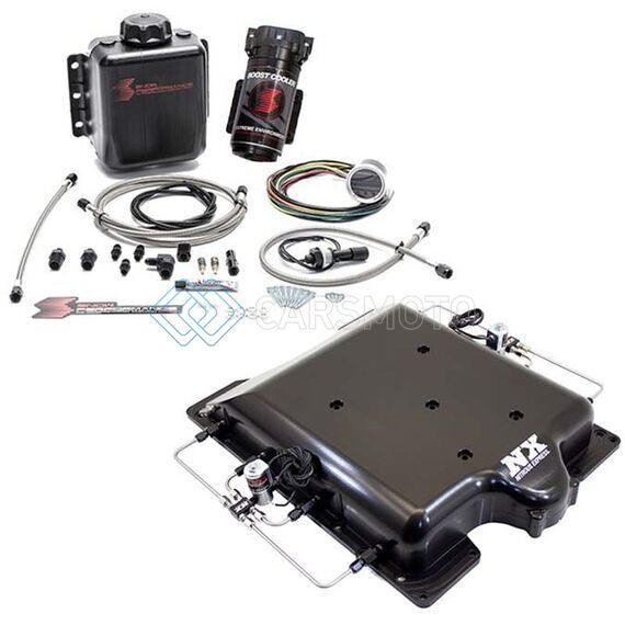 SNOW PERFORMANCE SNO-15127H-HCT STAGE 2.5 HELLCAT/DEMON WATER INJECTION SYSTEM W/BILLET SUPERCHARGER LID