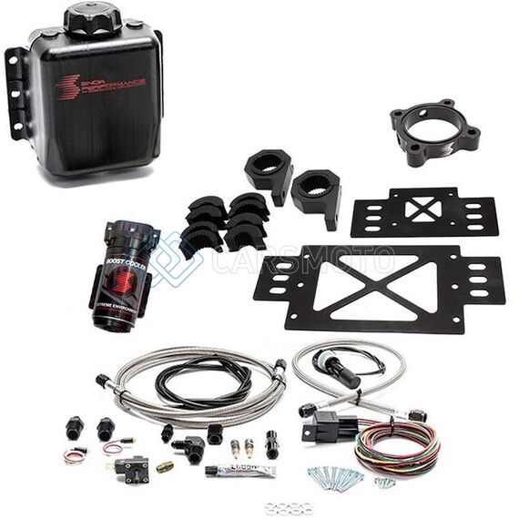 SNOW PERFORMANCE SNO-20020-BRD STG 1 BOOST COOLER RZR TURBO WATER METHANOL INJECTION KIT (SS BRAID LINE & 4AN)