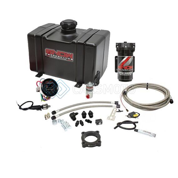 SNOW PERFORMANCE SNO-2134-BRD 15-17 MUSTANG ECB STG 2 BOOST COOLER WATER INJECTION KIT (SS BRAID LINE & 4AN)