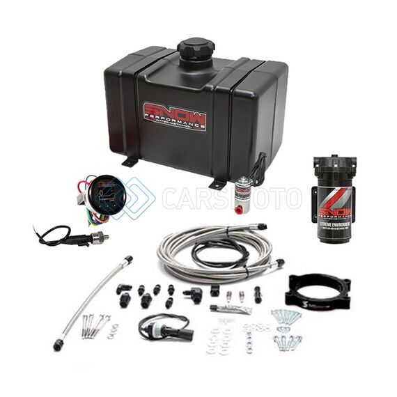 SNOW PERFORMANCE SNO-2160-BRD 10-15 CAMARO STG 2 BOOST COOLER F/I WATER INJECTION KIT (SS BRAIDED LINE & 4AN)
