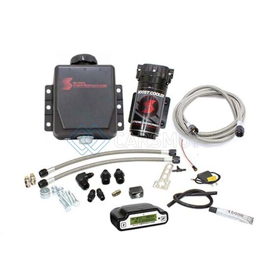 SNOW PERFORMANCE SNO-310-BRD STG 3 BOOST COOLER EFI 2D MAP PROG. WATER INJECTION KIT (SS BRAIDED LINE & 4AN)