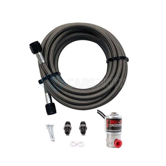 SNOW PERFORMANCE SNO-40012-BRD BRAIDED SS LINE TRUNK MOUNT UPGRADE (4AN SS BRAIDED LINE SYSTEMS)