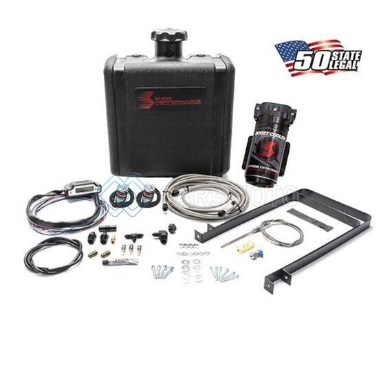 SNOW PERFORMANCE SNO-50100-BRD STG 3 BOOST COOLER WATER INJECTION KIT TD UNIV. (SS BRAIDED LINE AND 4AN FITTINGS)
