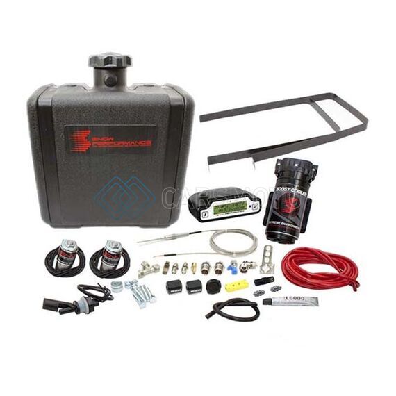 SNOW PERFORMANCE SNO-50100 STG 3 BOOST COOLER WATER INJECTION KIT TD (RED HI-TEMP TUBING AND QUICK FITTINGS)