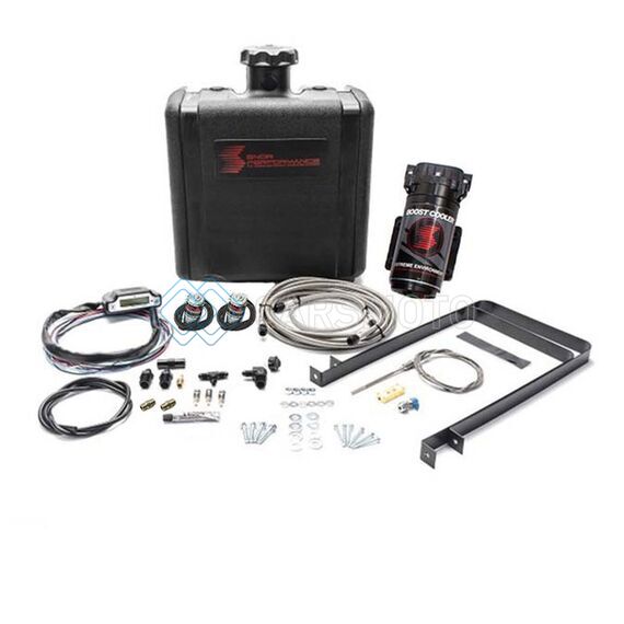 SNOW PERFORMANCE SNO-530-BRD CHEVY/GMC STG 3 BOOST COOLER WATER INJECTION KIT (SS BRAIDED LINE 4AN FITTINGS)