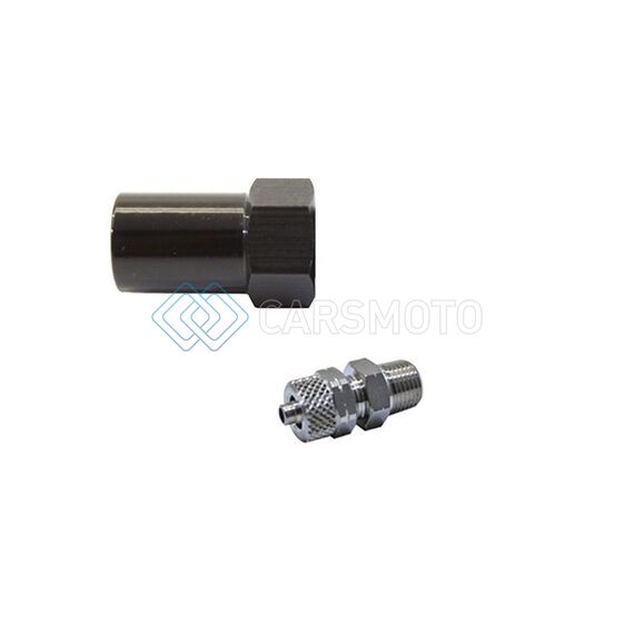 SNOW PERFORMANCE SNO-810-QC 1/8IN NPT TO 1/4IN QUICK-CONNECT LOW PROFILE STRAIGHT NOZZLE HOLDER