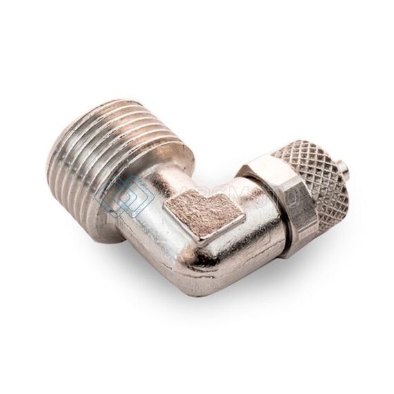 SNOW PERFORMANCE SNO-82081R-90 3/8IN NPT 90 DEGREE ELBOW WATER FITTING