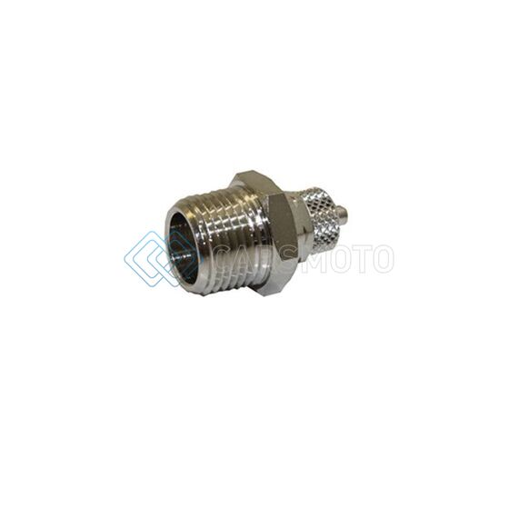 SNOW PERFORMANCE SNO-82081R 3/8IN NPT - 1/4 QUICK CONNECT STRAIGHT RES FITTING