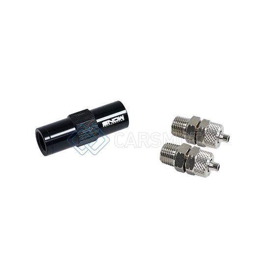 SNOW PERFORMANCE SNO-8CV-QC HIGH FLOW WATER CHECK VALVE QUICK-CONNECT FITTINGS (FOR 1/4IN. TUBING)