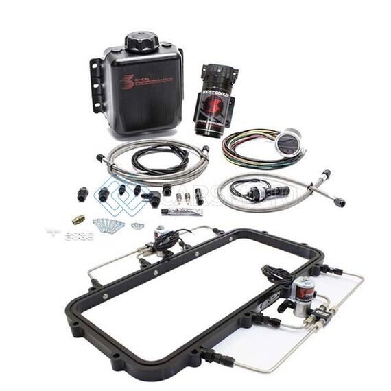 SNOW PERFORMANCE SNO-940-BRD HOLLEY HIGH RAM PLENUM PLATE DIRECT PORT WATER SYSTEM W/VC-50 CONTROLLER