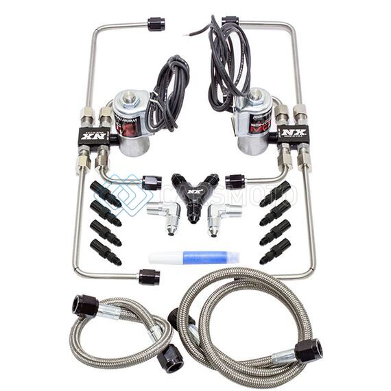 SNOW PERFORMANCE SNO-94701H WATER/METHANOL DIRECT PORT BILLET LT4 LID W/UPGRADE HARDLINES(NOZZLES NOT INCLUDED)