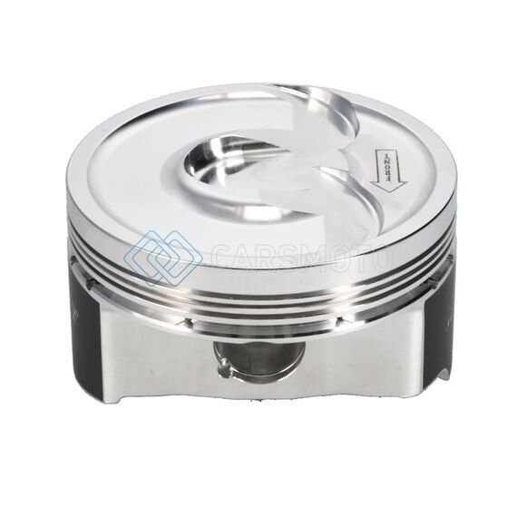 MANLEY 560165C-8 CHEVY LT1 DIRECT INJECTED SERIES 4.065IN BORE -12 CC DISH PLATINUM SERIES PISTONS