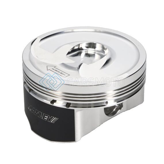 MANLEY 560180C-8 CHEVY LT1 DIRECT INJECTED 4.080IN BORE 3.622IN STROKE -12CC DISH PLATINUM SERIES PISTON SET