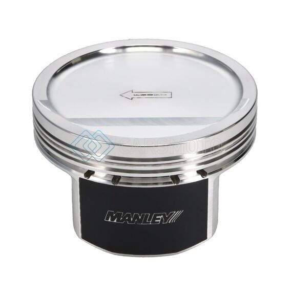 MANLEY 596970CE-8 CHEVY LS SERIES 4.070IN BORE 1.304IN CD -18CC DISH PLATINUM SERIES PISTONS - E/D