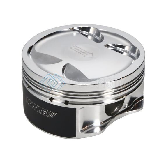 MANLEY 612105C-4 04+ SUBARU WRX STI (EJ257) STD STROKE 100MM +.5MM BORE 9.8:1 DISH PISTON SET WITH RINGS