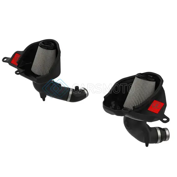 AFE 56-10004D TAKEDA STAGE-2 PRO DRY S COLD AIR INTAKE SYSTEM 16-19 INFINITY Q50/Q60 V6-3.0L (TT)