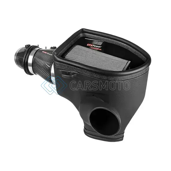 AFE 57-10001D MAGNUM FORCE STAGE-2 TRACK SERIES CARBON FIBER AIS W/PRO DRY S MEDIA-18 DODGE CHALLENGER V8-6.2L