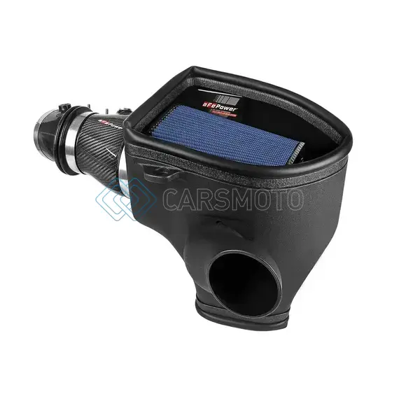 AFE 57-10001R MAGNUM FORCE STAGE-2 TRACK SERIES CARBON FIBER AIS W/ PRO 5R MEDIA - 18 DODGE CHALLENGER V8-6.2L