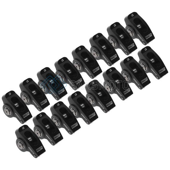 MANLEY 433273-16 55-86 CHEVY 262-400 1.5IN X 7/16IN ALUMINUM ROLLER ROCKER ARM KIT