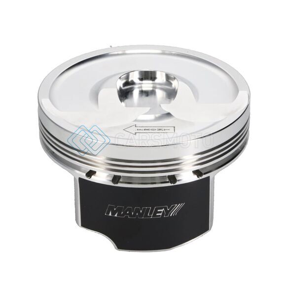 MANLEY 560175CE-8 CHEVROLET LT1 4.075IN BORE 4IN STROKE -12CC DISH PLATINUM SERIES PISTON SET