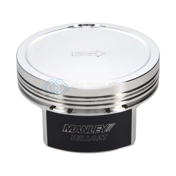 MANLEY 597900CE-8 CHRYSLER 6.2L HEMI PLATINUM PISTONS 4.090IN BORE -6.5CC DISH 3.579IN STROKE