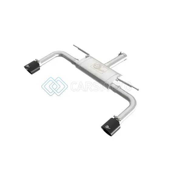 AFE 49-36355-B MACHFORCE XP EXHAUSTS AXLE-BACK 21-24 BMW 228I 2.0T (SS W/ BLACK TIPS)