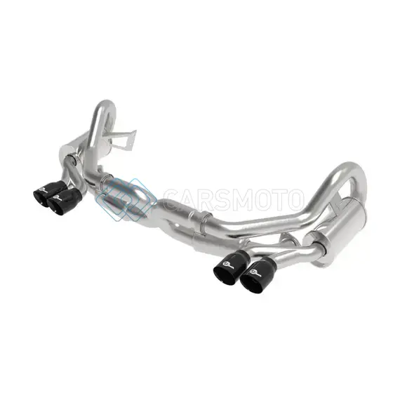 AFE 49-36406-1B MACH FORCE-XP 12-16 PORSCHE 911 3IN TO 2.5IN 304 SS CAT-BACK EXHAUST (EXCLUDES TURBO MODELS)