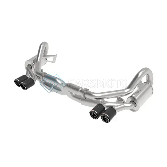AFE 49-36406-1C MACHFORCE XP 12-16 PORSCHE 911 CARRERA H6-3.8L SS-304 CAT-BACK EXHAUST W/CARBON FIBER TIPS