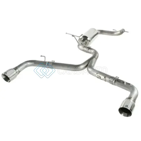 AFE 49-36407 MACHFORCE XP EXHAUST 304SS CAT-BACK W/ POLISHED TIPS 12-13 VW BEETLE L4 2.0L (T)