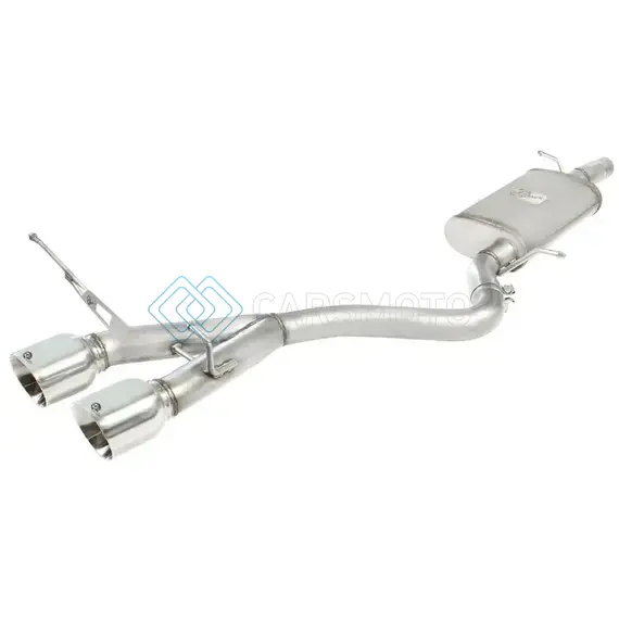 AFE 49-36408-P MACHFORCE XP 2-1/2IN SS-304 CAT-BACK EXHAUSTS W/ POLISHED DUAL TIPS 2008 VW GOLF R32 V6-3.2L MKV