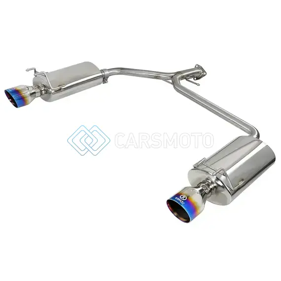 AFE 49-36604-L TAKEDA 2.25-1.75IN 304 SS AXLE-BACK EXH W/BLUE FLAME TIPS 13-17 HONDA ACCORD SPORT SEDAN I4-2.4L