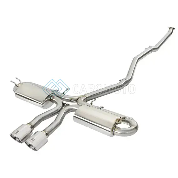 AFE 49-36621-P TAKEDA 3IN 304 SS CAT-BACK EXHAUST SYSTEM W/POLISHED TIPS 2017+ HONDA CIVIC SI (4DR) I4 1.5L (T)