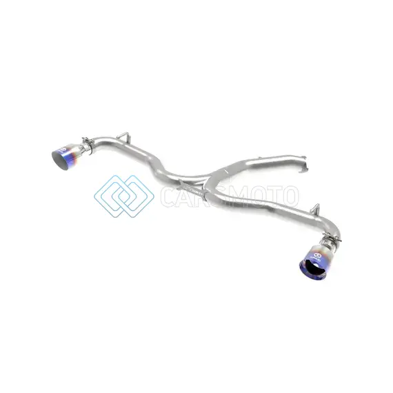 AFE 49-37002-1L TAKEDA 3-2.5IN 304SS AXLE-BACK EXH SYS W/BLUE FLAME TIP 2018 HYUNDAI ELANTRA GT SPORT I4-1.6L(T)